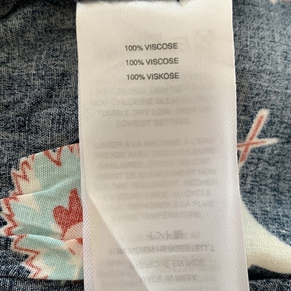 J. Crew Mercantile Floral Faux Wrap Dress Size 4 - Picture 15 of 17